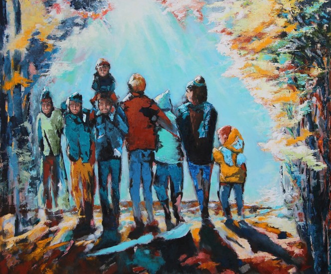 Walking into the Sunlight