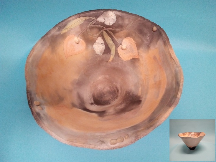 sierschaal met lampionnetjes