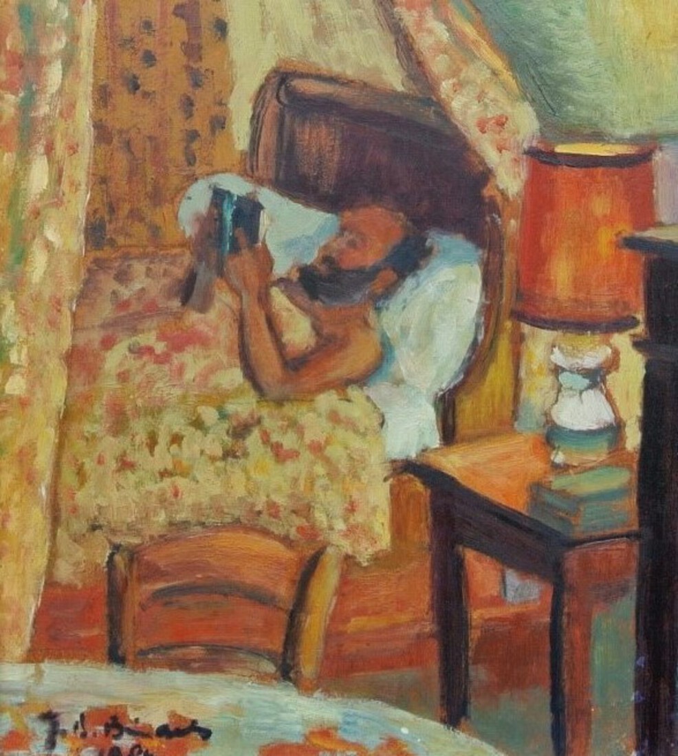 Het hemelbed in Fontenailles