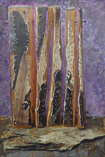 Ikoon gescheurde Christus