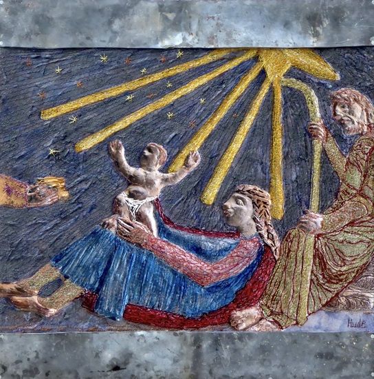 Jozef, Maria en het kindje Jezus