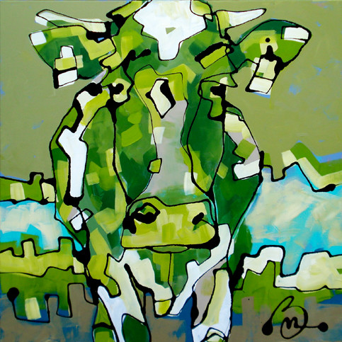 Big Green Cow