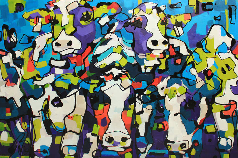 Cows, Cubes N Colour