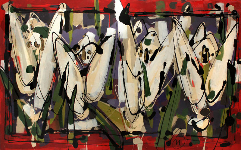 Big Flowers N Linnnen