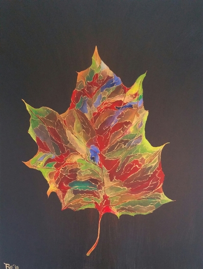 boomblad kleurend veranderend