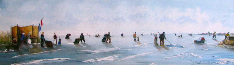 Koek en zopie op het ijs