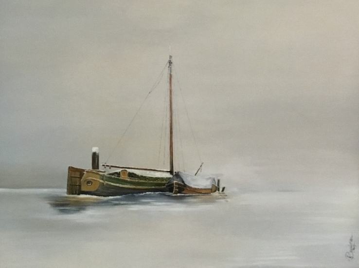 Verstild in de winter