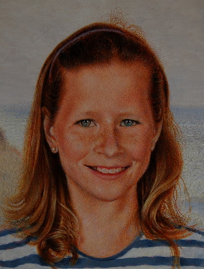 detail portret van meisje
