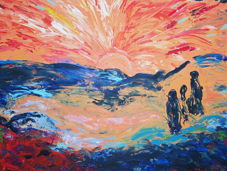 Drie Koningen op weg