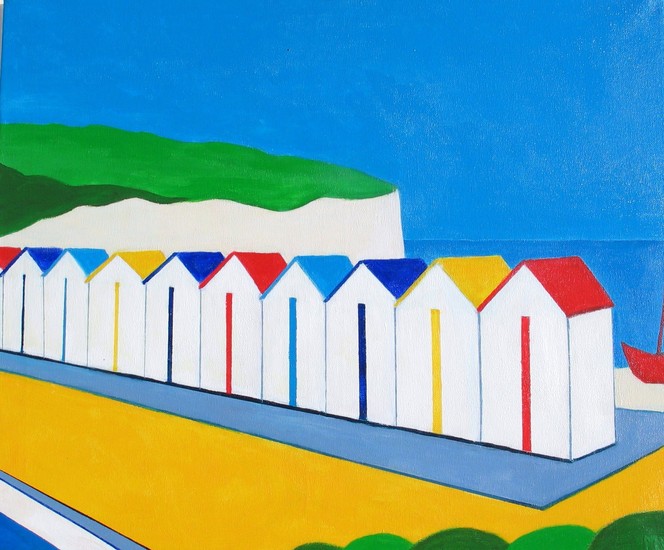 Kust bij Bretagne, Frankrijk