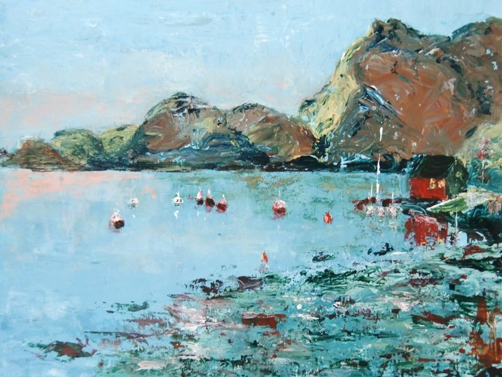 Nacht boven de poolcirkel