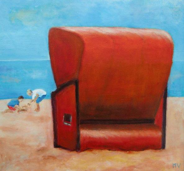 Strand op Roden Duitsland