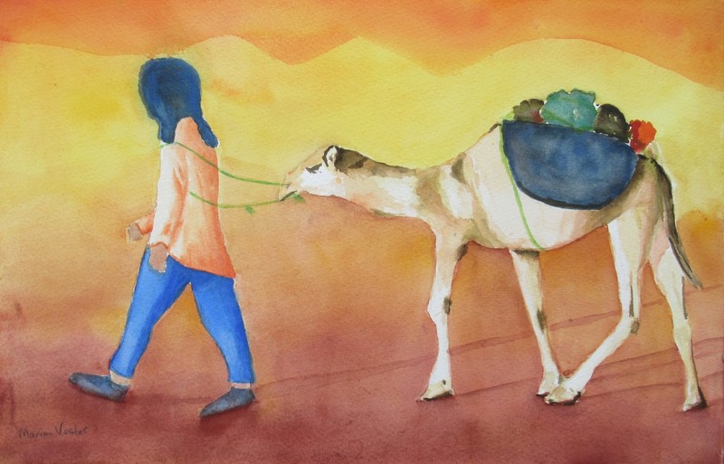 Marokko, in de woestijn