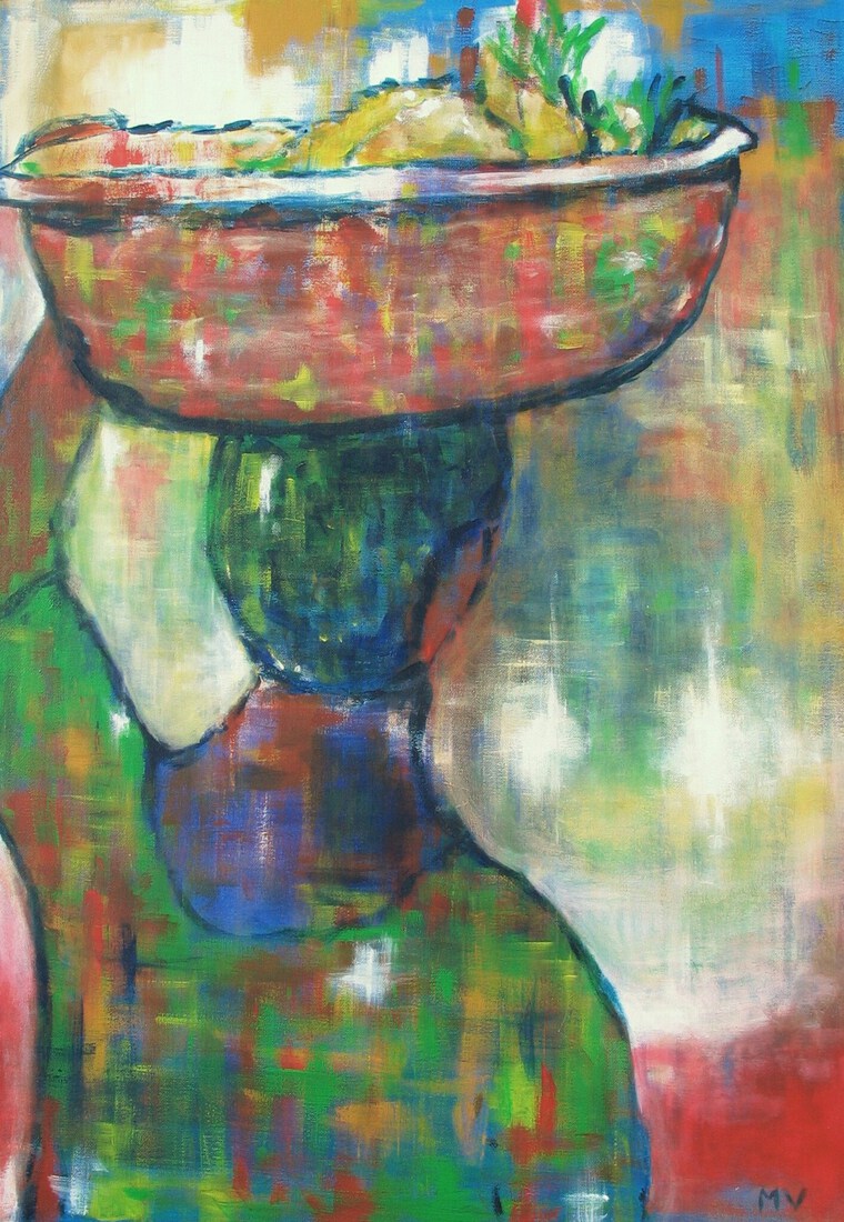 op weg naar de markt