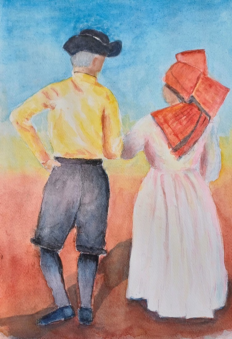 Danspaar Hindeloopen