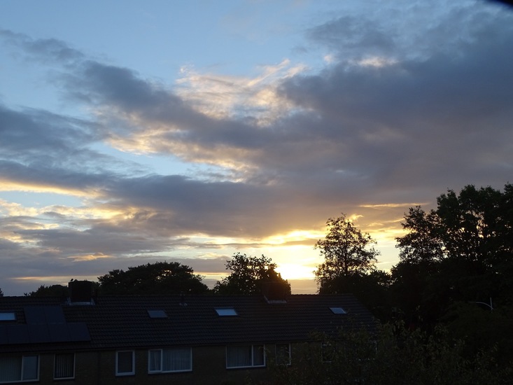 Ochtend lucht.