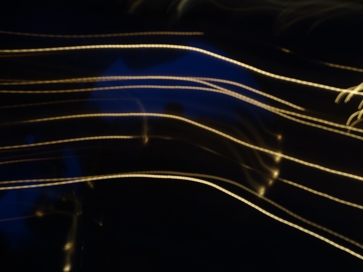 Spelen met lichtjes.