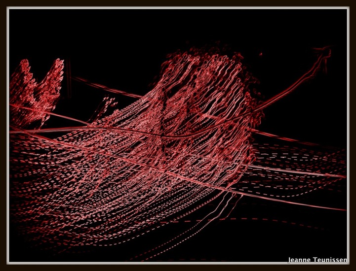 Spelen met lichtjes.