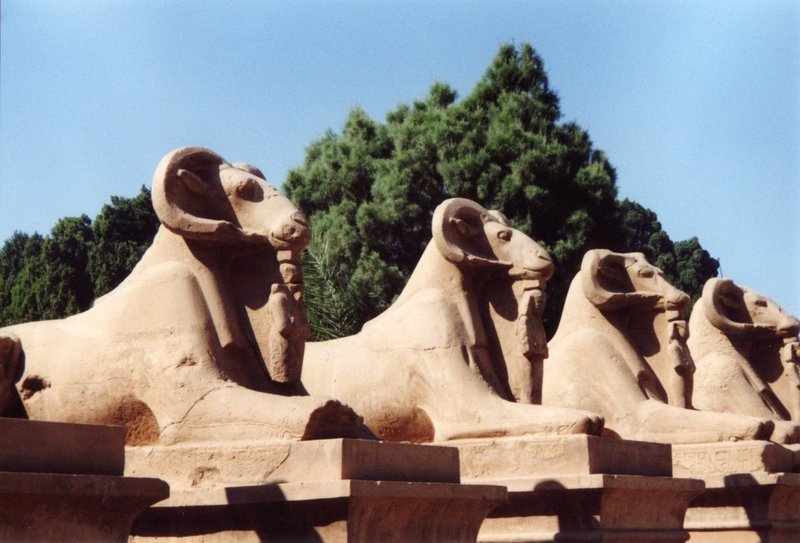 Tempel Karnak.