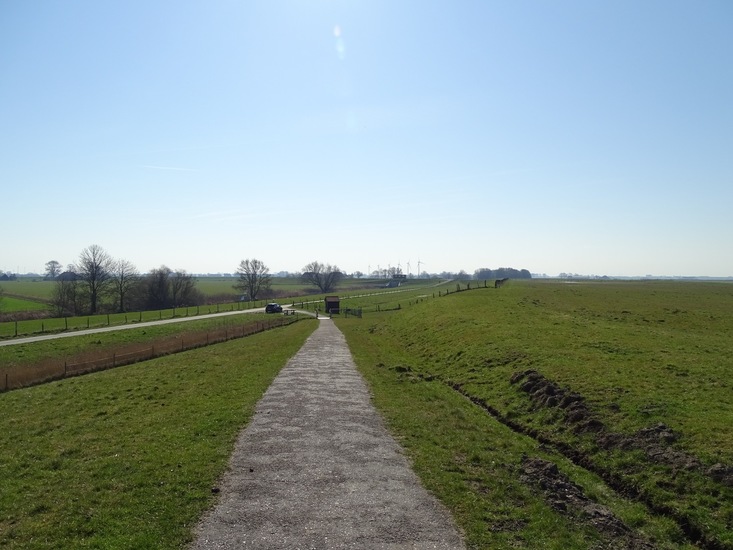 Vlak bij Duitse grens.