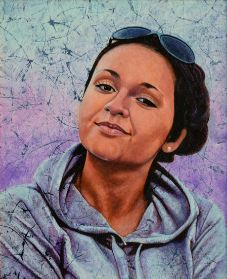 Portrait of a young woman