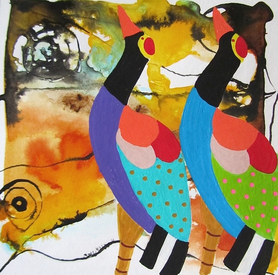 Wandering Cranes III