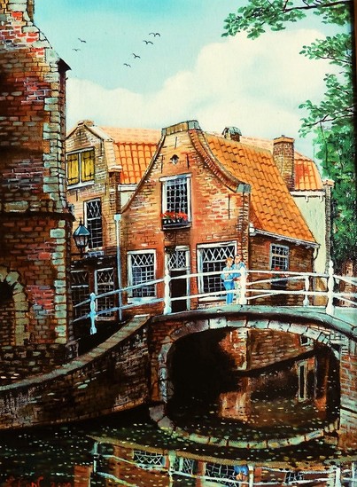 Bruggetje in Delft