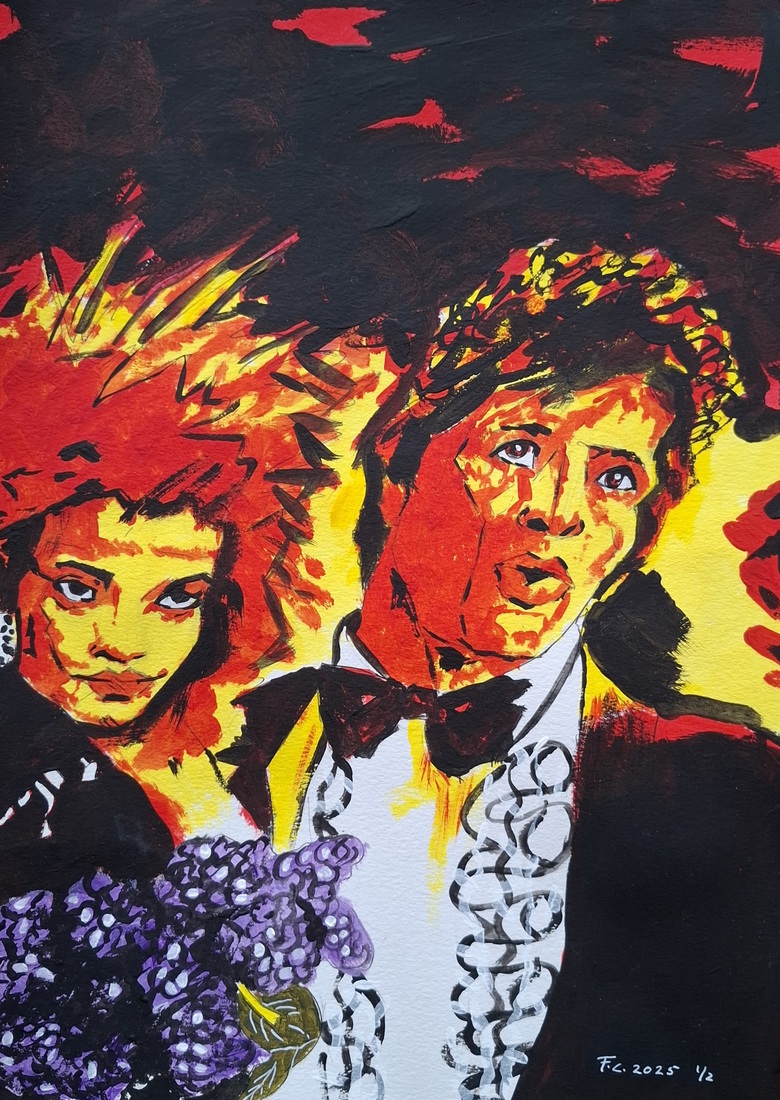 Herman Brood en Nina Hagen