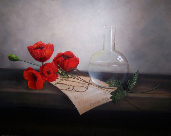 Bladmuziek Met Klaproos