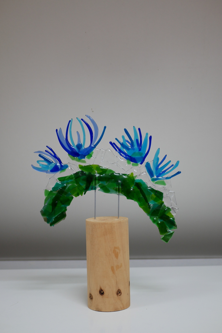 Blauwe bloemen
