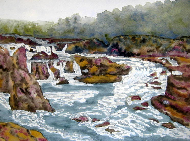 de Great Falls overzicht