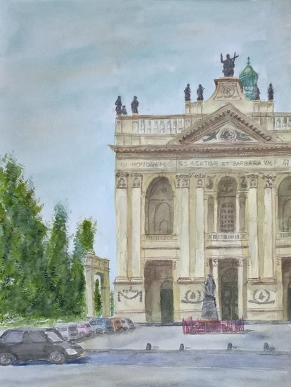 de basiliek in Oudenbosch