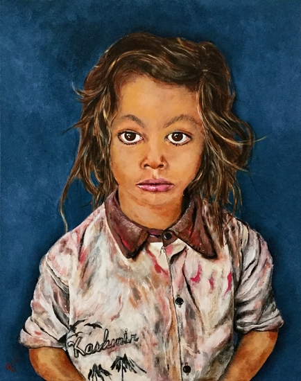 Wereldfoto van een kind