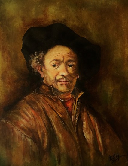 Rembrandt zelfportret