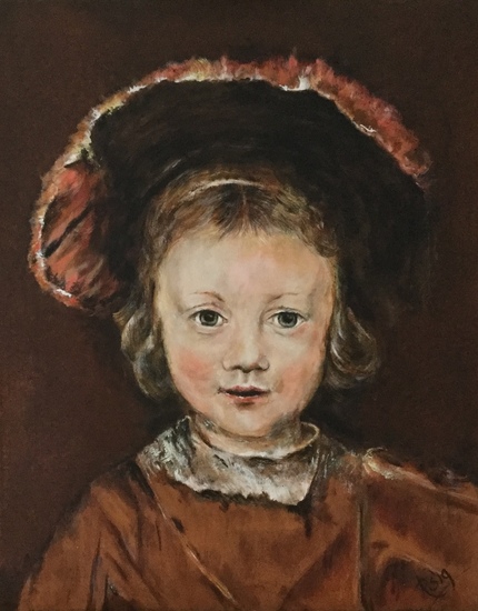 Jongetje (titus) van Rembrandt