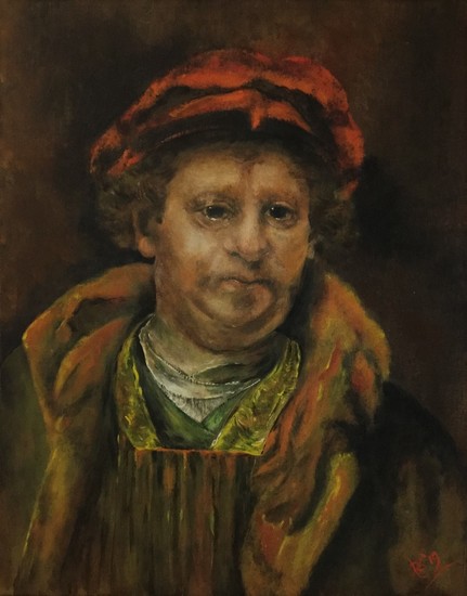 Zelfportret - Rembrandt-1