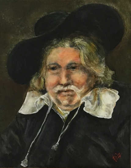 Oude man van Rembrandt