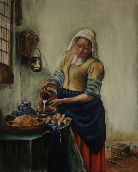 Melkmeisje van Vermeer