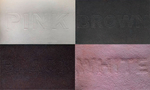 ......A SELF-PORTRAIT. PINK (cassava) /BROWN (coffee) / BLACK (charcoal) / WHITE (Nestlé strawberry milk). An artwork against wrong labelling resulting from surface colour and the resulting human inequality, poverty, combined with a protest to unnecessary unequal food distribution around the world and the unhealthy manipulation with food.