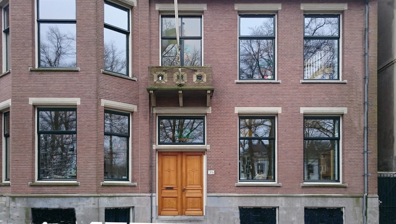 Thema WW II, NSB kantoor in Utrecht.