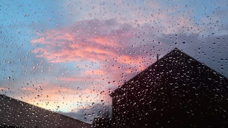 Speels/vrij werk. Buiten is het slecht maar mooi.