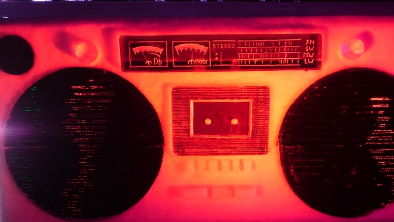 Muziek op een bandje,,,