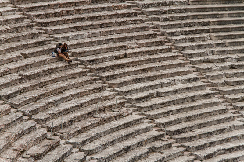 Theater van Epidaurus (Griekenland)
