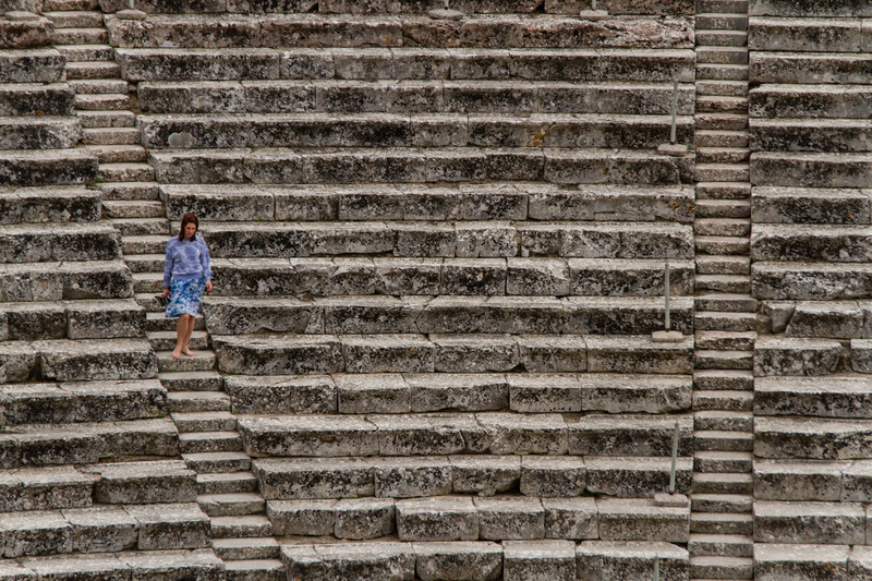 Theater van Epidaurus (Griekenland)