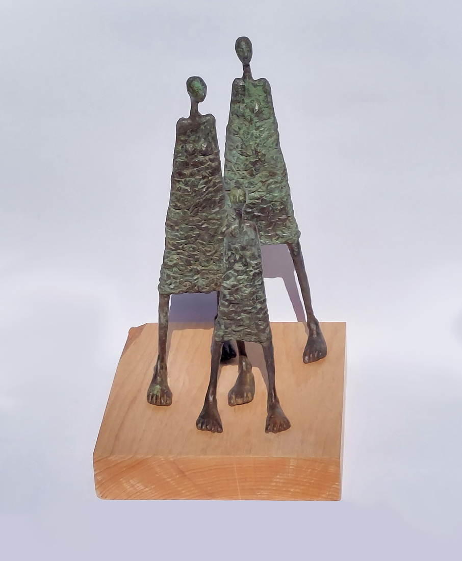 Twee vrouwen met kind