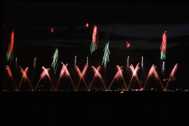 Vuurwerkshow Annecy