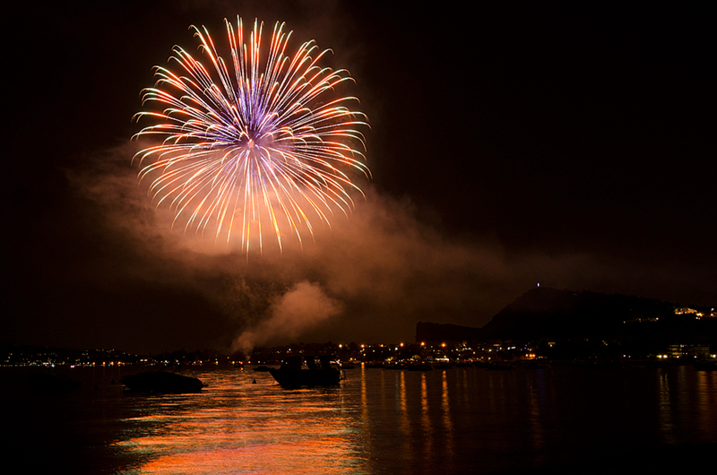 Vuurwerkshow Gardameer