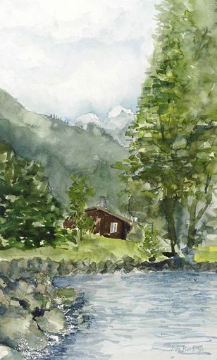 Rivier in Oostenrijk