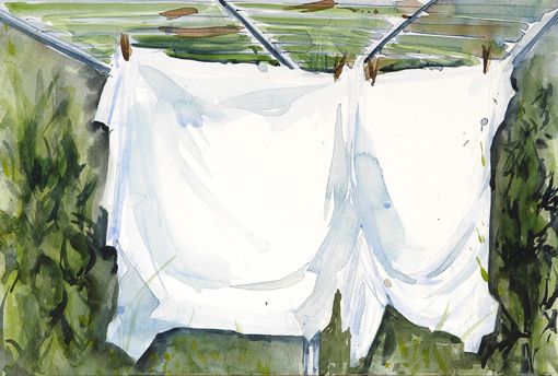 Witte overhemden