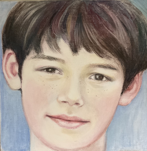 portret in pastel